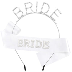 Atoden front view of sash and headband showing complete set and gift-ready look