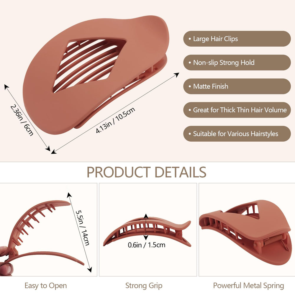 Atoden holding thick hair to show strong, no-slip grip performance