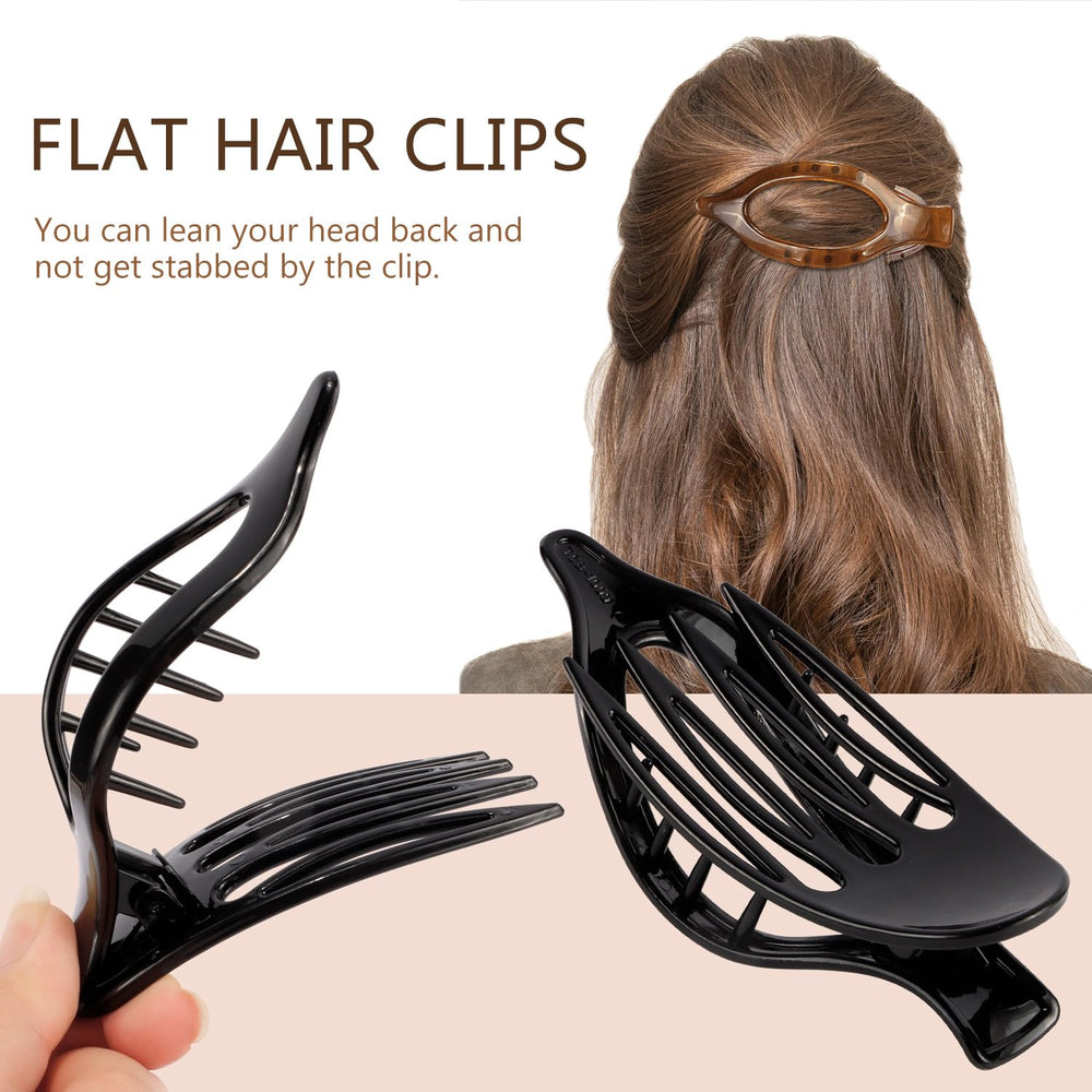 Atoden clip holding fine hair without slipping benefit