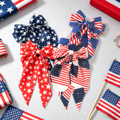 Atoden model at parade wearing bow showing celebratory style and photo-ready impact