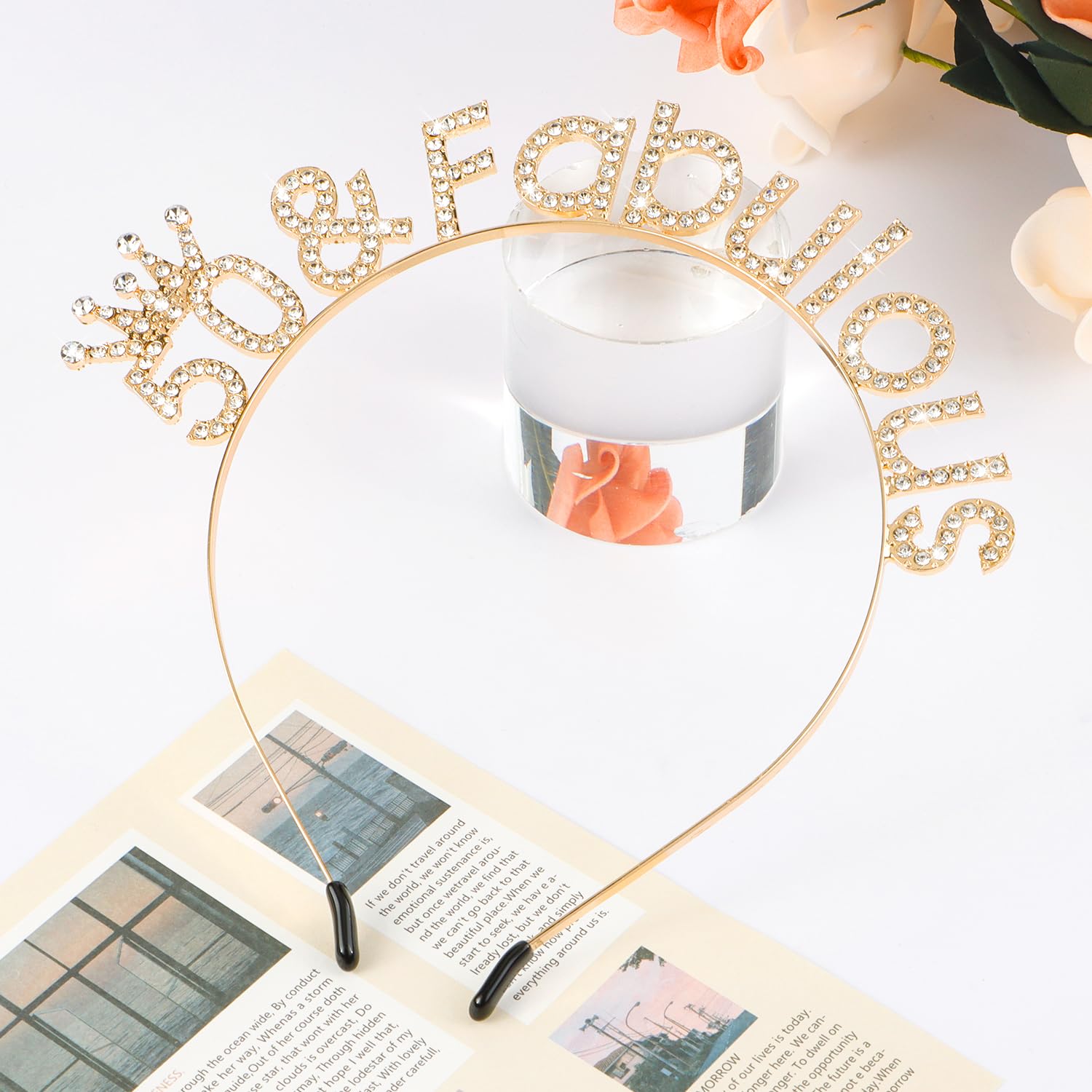 Atoden tiara in a party setting boosting photo-ready milestone celebrations