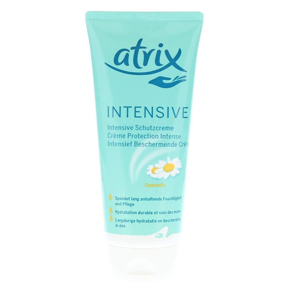 Atrix front tube view showing 100ml label and protective benefits