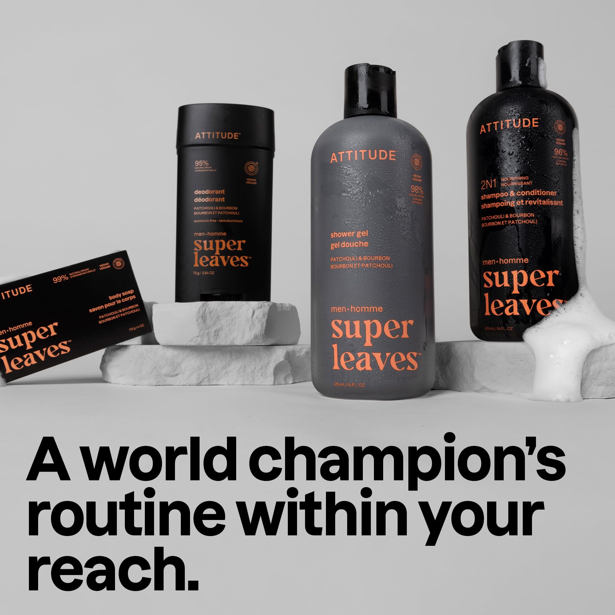 ATTITUDE bar in travel kit illustrating plastic-free packaging benefit