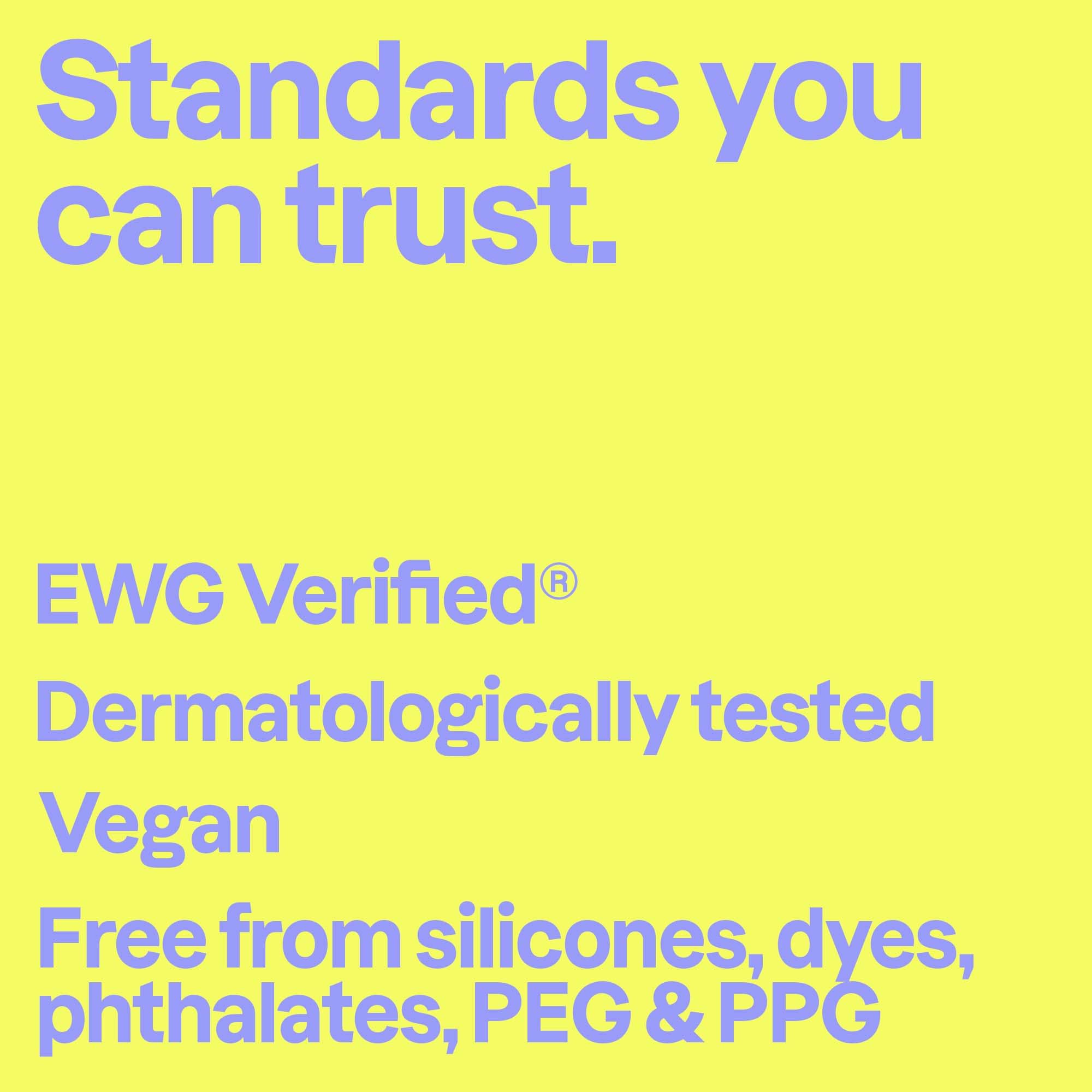 BIO SPECTRA ATTITUDE label detail showing clean-ingredient transparency
