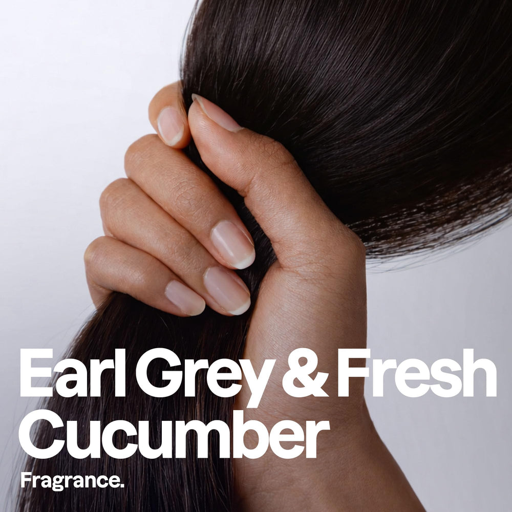ATTITUDE shampoo lather on hands demonstrating effective scalp cleansing benefit