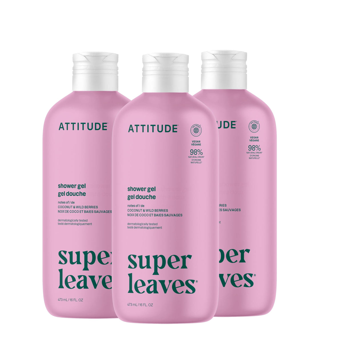 ATTITUDE front packaging showing bottle and scent benefits