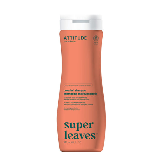 ATTITUDE Colorlast shampoo front bottle showing clean design and benefit