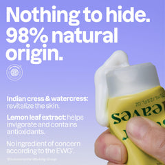 ATTITUDE cream texture closeup showing lightweight, fast-absorbing formula