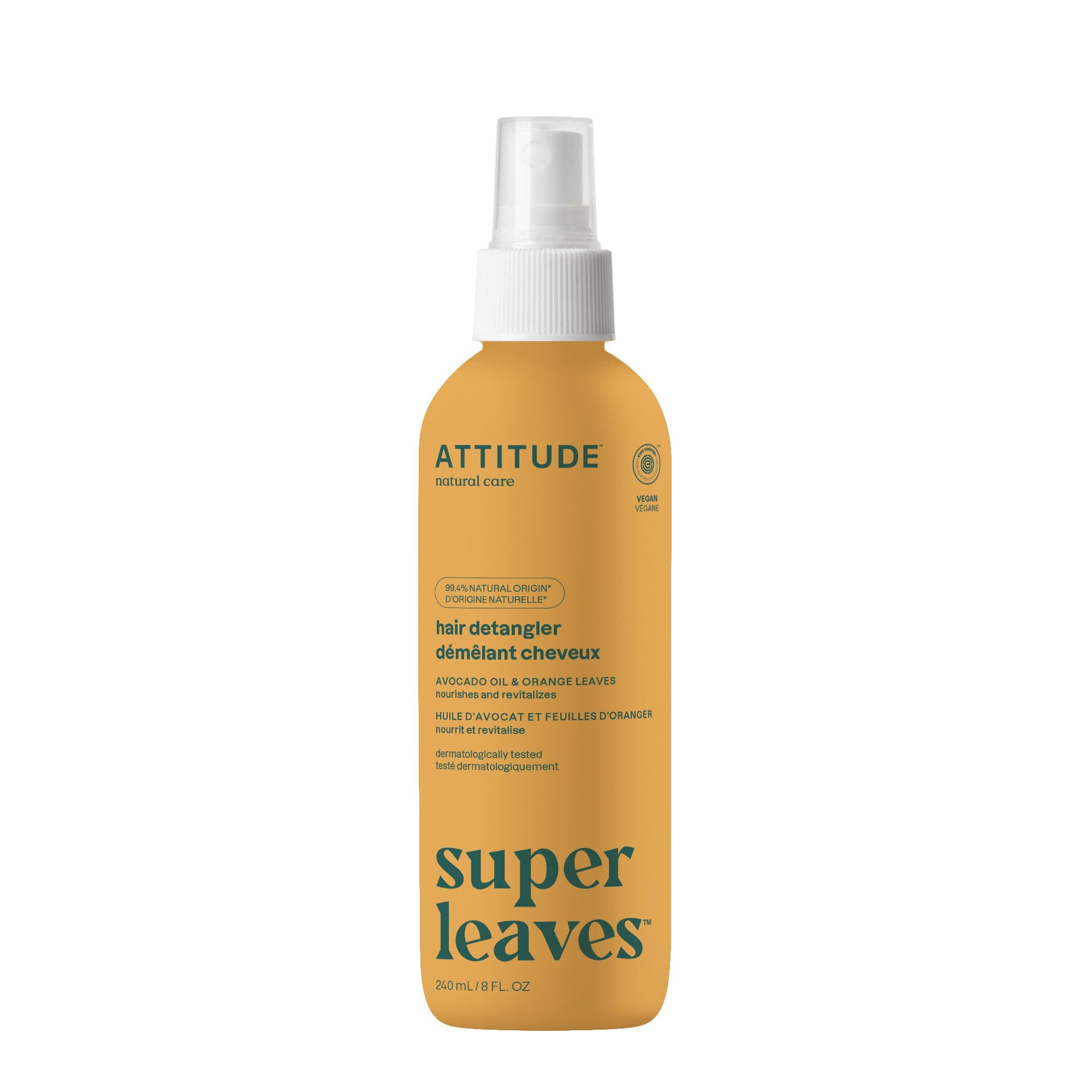 BIO SPECTRA ATTITUDE front bottle image showing clean packaging and EWG badge benefit