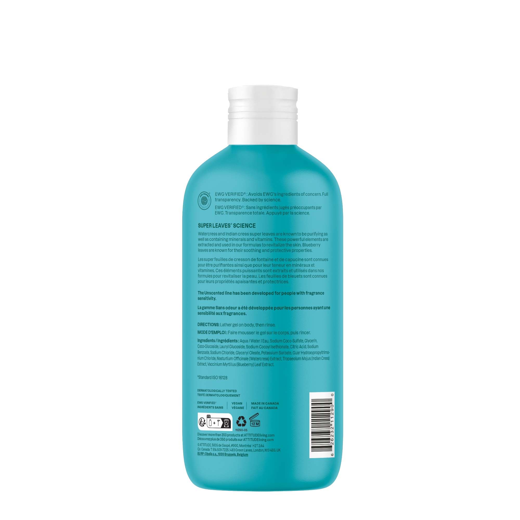 BIO SPECTRA ATTITUDE alongside eco-refill box illustrating lower-plastic benefit