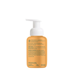 BIO SPECTRA ATTITUDE foam in hand demonstrating moisturizing, quick-rinse benefit