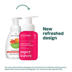 BIO SPECTRA ATTITUDE foam texture close-up demonstrating rich lather and gentle cleansing