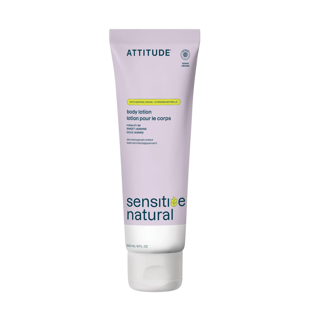 ATTITUDE front packaging 8oz bottle showing label and clean formula benefits