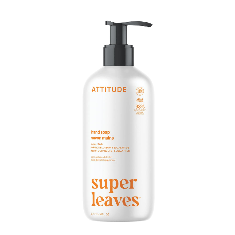BIO SPECTRA ATTITUDE front packaging showing orange blossom and eucalyptus benefits