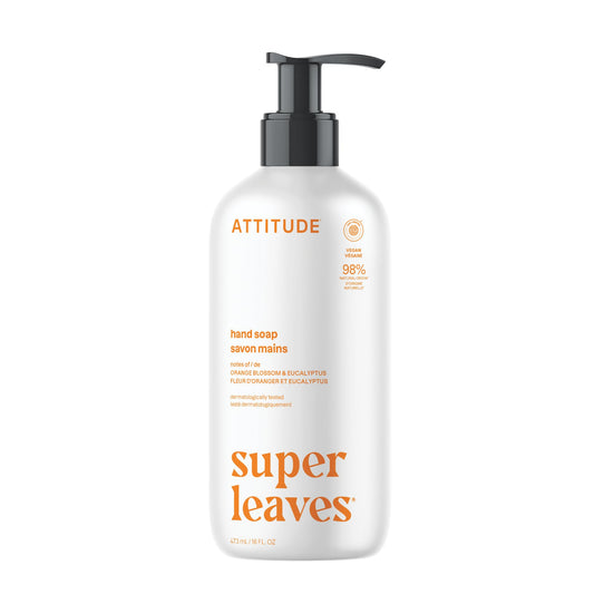 BIO SPECTRA ATTITUDE front packaging showing orange blossom and eucalyptus benefits