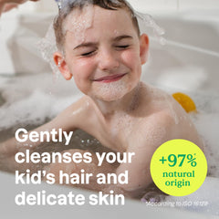 ATTITUDE close-up label displaying EWG Verified and natural-origin ingredient benefits