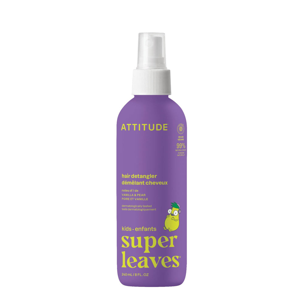 ATTITUDE bottle front view showing label and recyclable packaging benefit