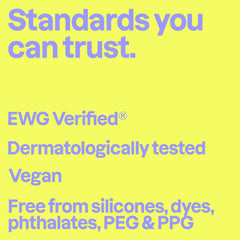 BIO SPECTRA ATTITUDE label close-up displaying ingredient transparency benefit