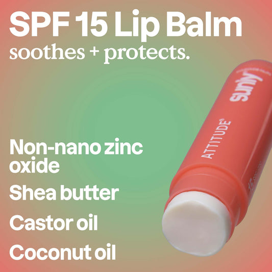 ATTITUDE close-up of balm texture displaying smooth application