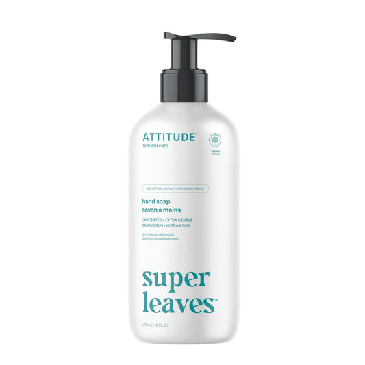 BIO SPECTRA ATTITUDE front packaging showing unscented soap benefits