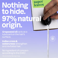 BIO SPECTRA ATTITUDE smooth shampoo foam texture showing gentle lather benefit