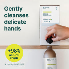 ATTITUDE refill carton box highlighting bulk size and sustainability benefit
