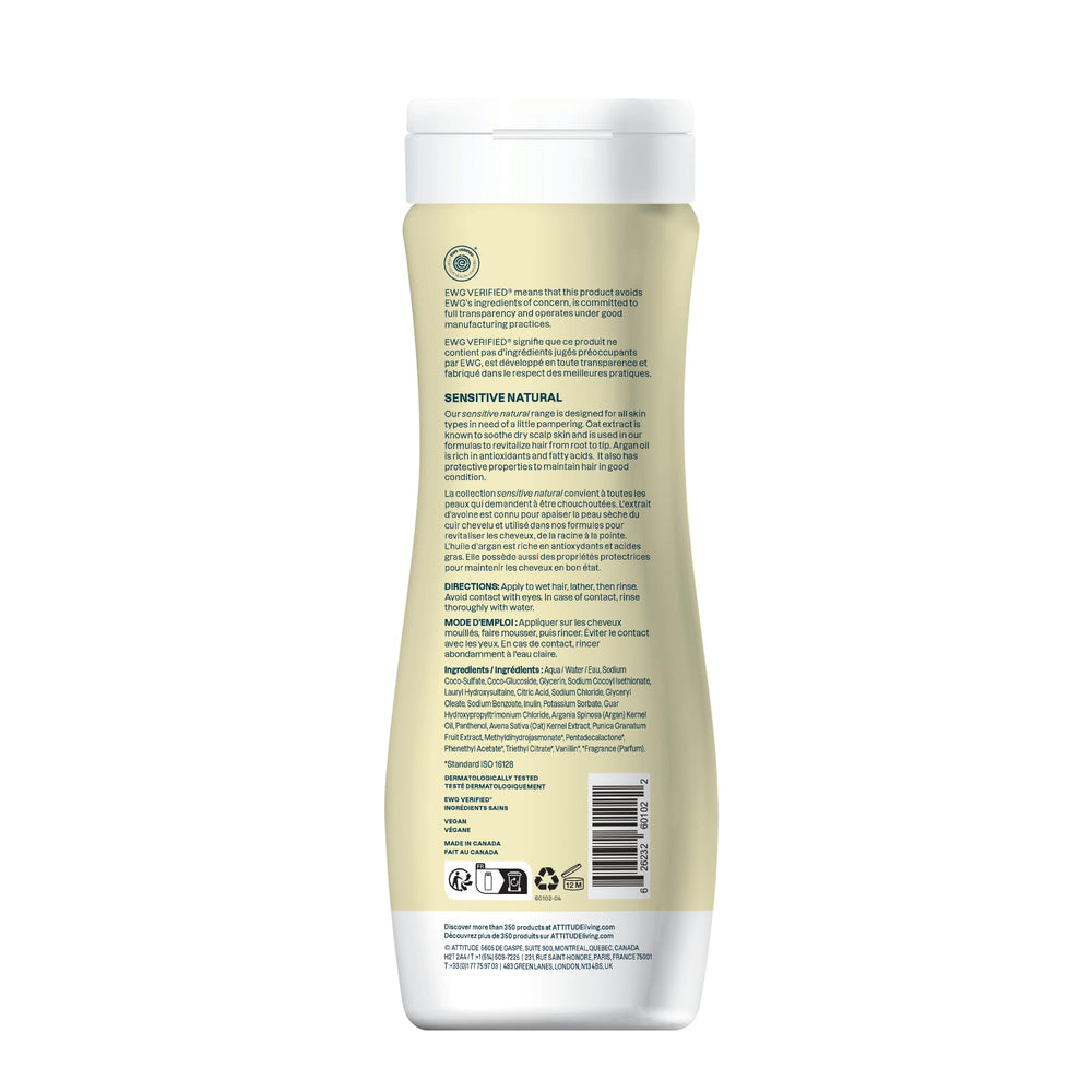 BIO SPECTRA ATTITUDE bottle on bathroom vanity showing clean-beauty lifestyle benefit