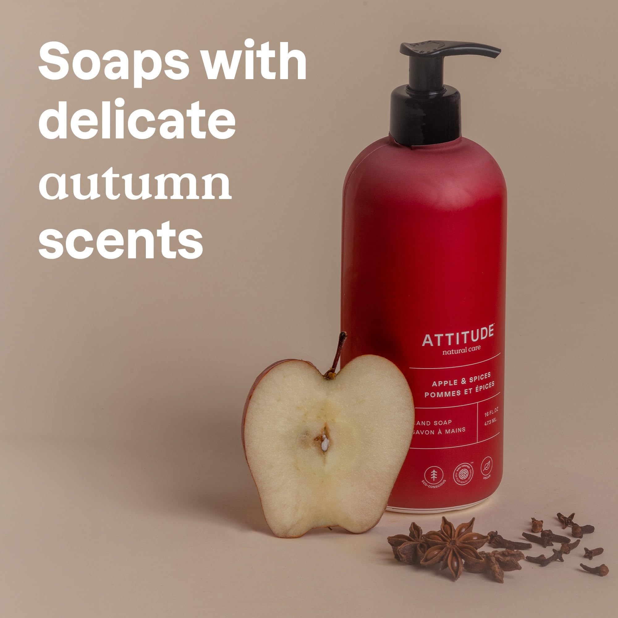 BIO SPECTRA ATTITUDE foam texture close-up demonstrating rich lather that cleans and hydrates