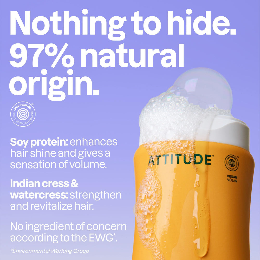 BIO SPECTRA ATTITUDE close-up of soy protein texture boosting hair body benefit