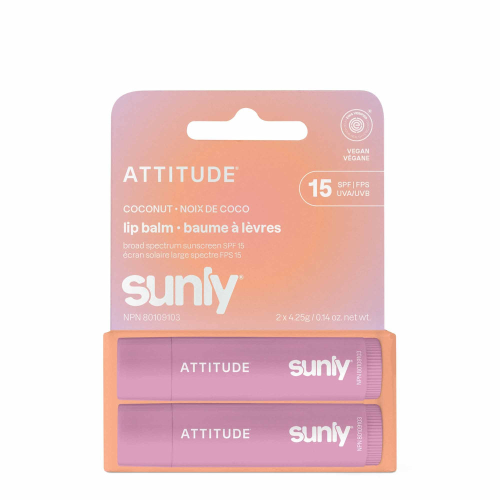 ATTITUDE front packaging showing SPF 15 and EWG Verified benefits