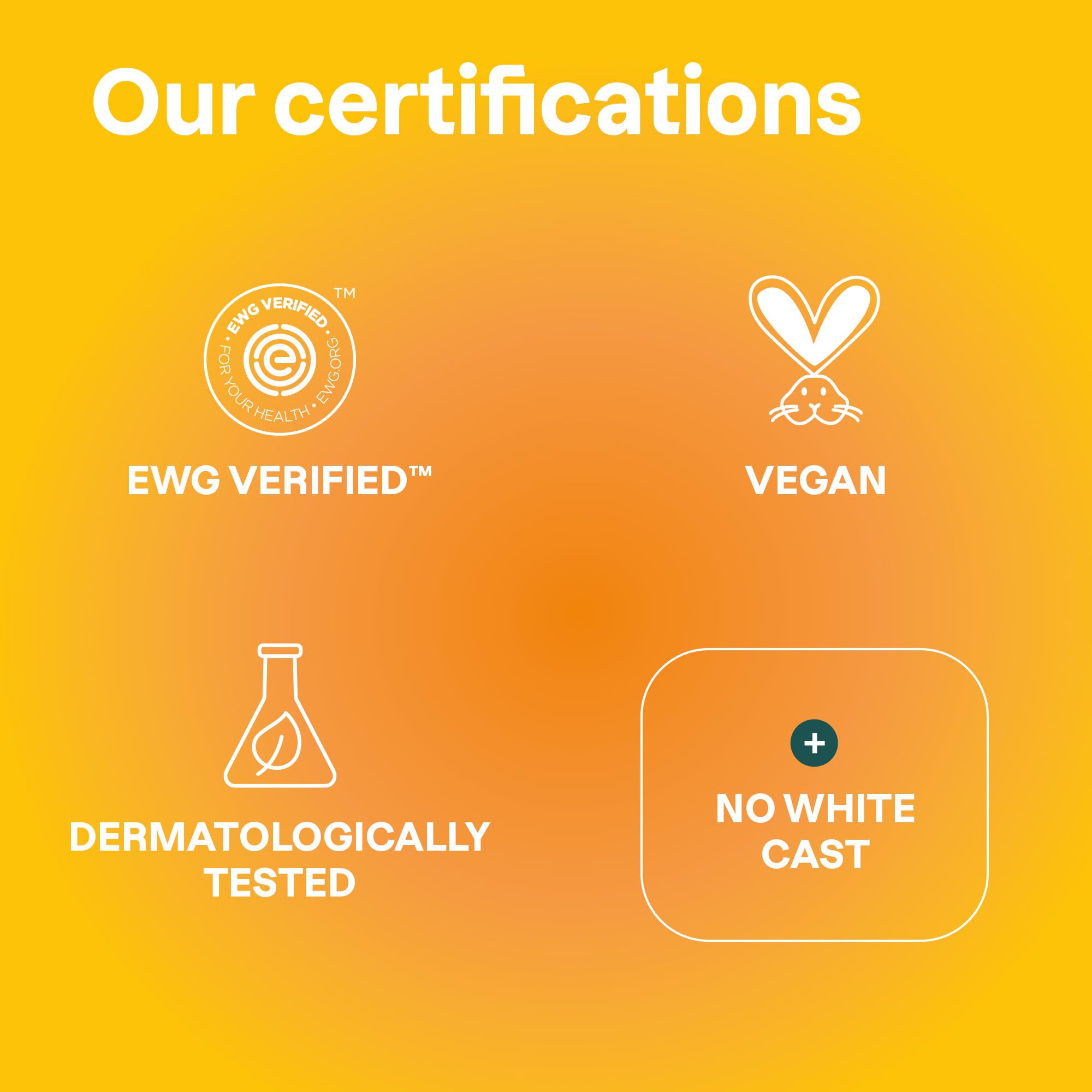 ATTITUDE sunscreen label and ingredients highlighting clean formula