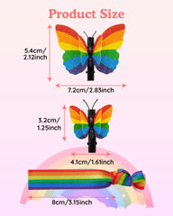 Attyxfica large butterfly clip detail showing clasp and secure hold for thicker hair