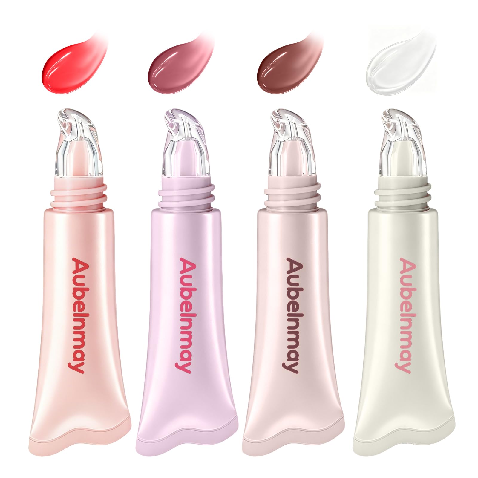 aubelnmay front packaging showing four tubes and benefits of shade variety