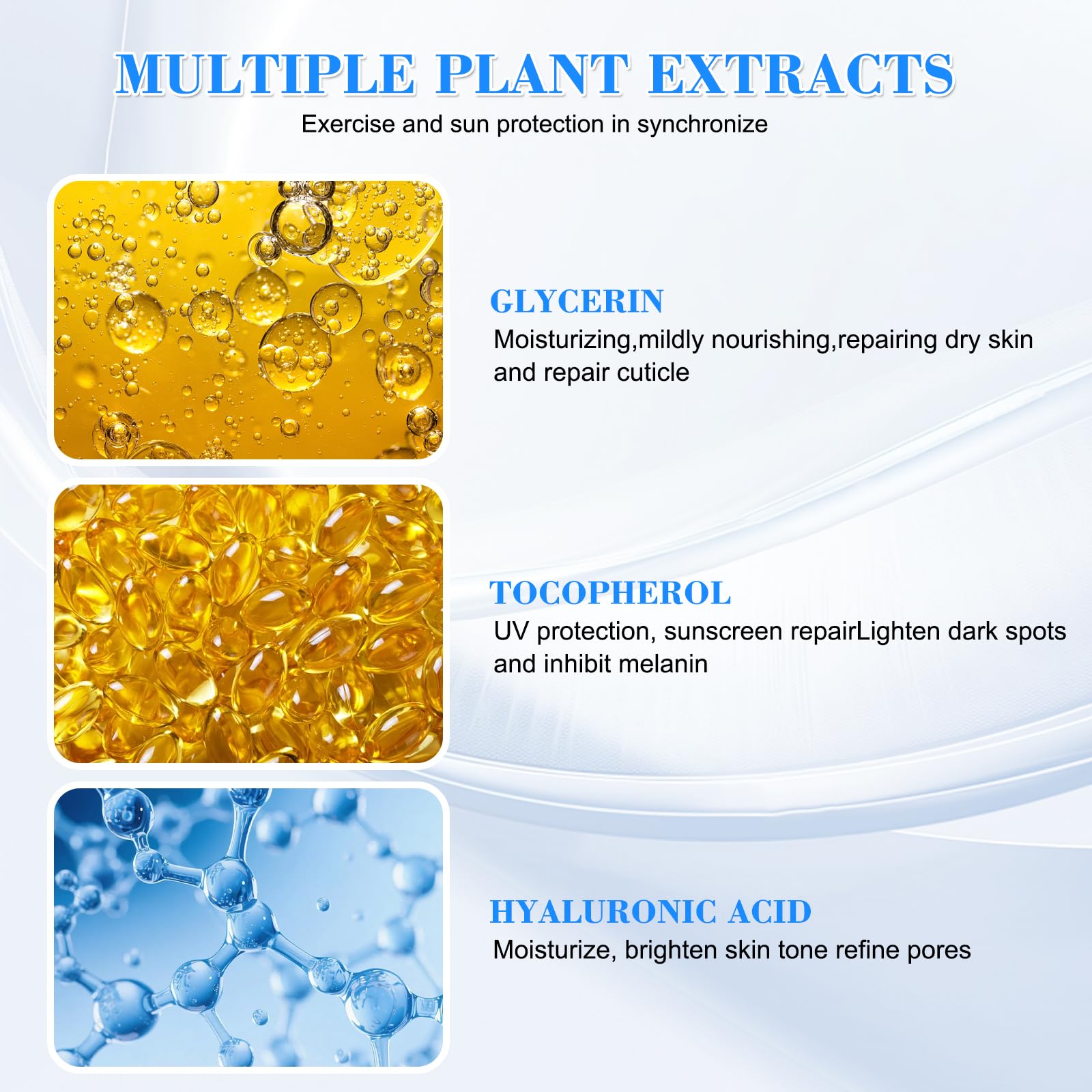 Aubelnmay gel ingredients closeup emphasizing hydrating and soothing properties