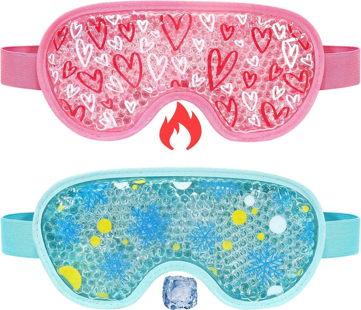 AUDFA front view of blue and pink masks showing dual-side design for versatile therapy