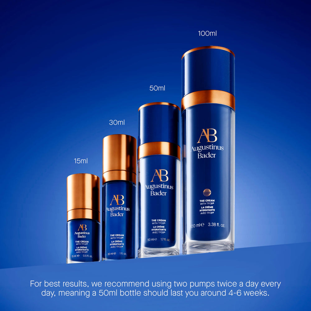 Augustinus Bader jar with box showing premium packaging and gift-ready presentation
