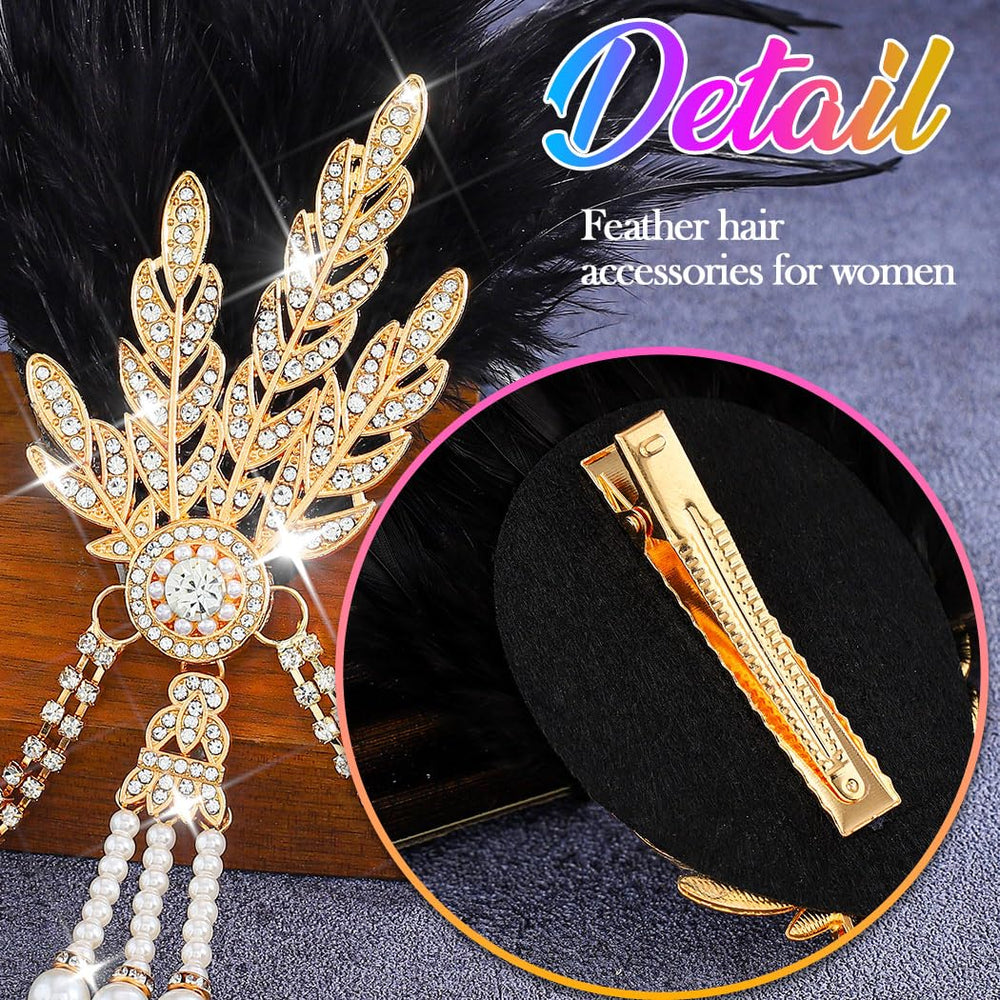 Aukmla gold tassel crystal in motion adding eye-catching shimmer and movement