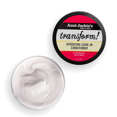 Aunt Jackie's being applied to damp hair demonstrating detangling and immediate manageability