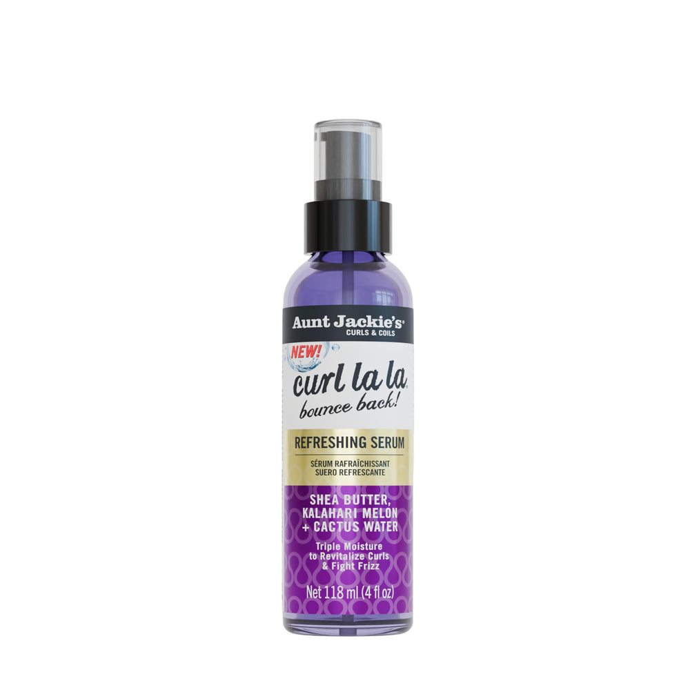 Aunt Jackie's front packaging showing bottle and label, easy identification benefit