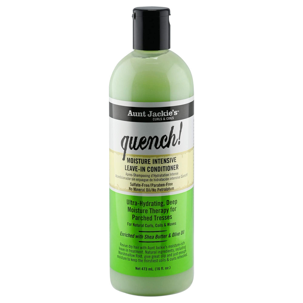 Aunt Jackie's front packaging 16oz showing product benefits
