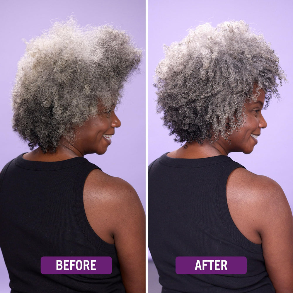 Aunt Jackie's gel applied to wet curls for definition