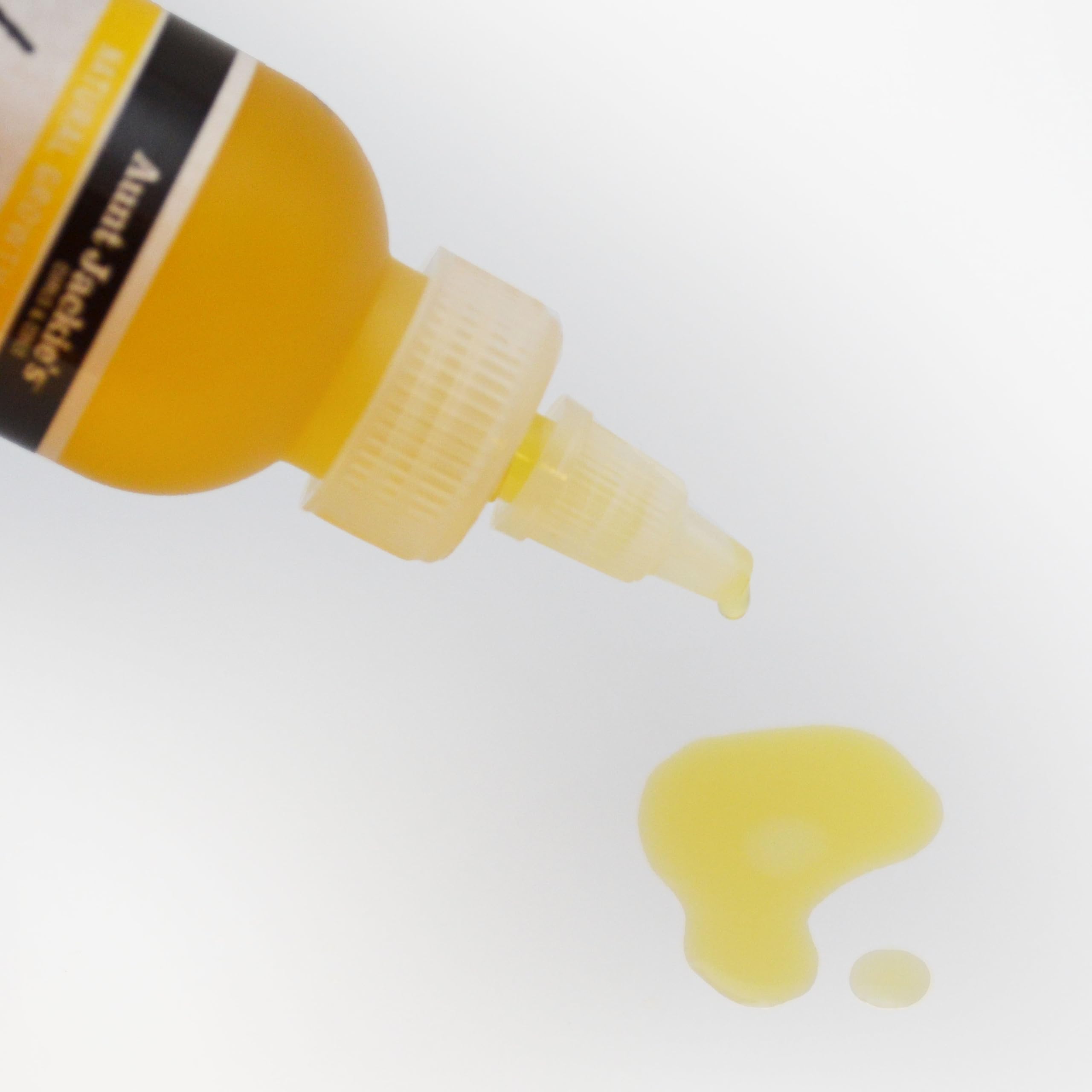 Aunt Jackie's oil placed on bathroom shelf among toiletries showing daily routine convenience