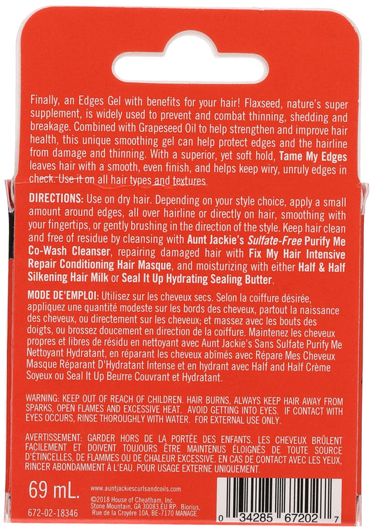 Aunt Jackie's gel texture close-up demonstrating smooth consistency and spreadability