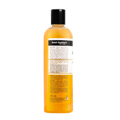 Aunt Jackie's shampoo in shower scene showing practical use and hydration benefit