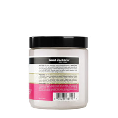 Aunt Jackie's jars on shelf display to show packaging and easy storage in routine