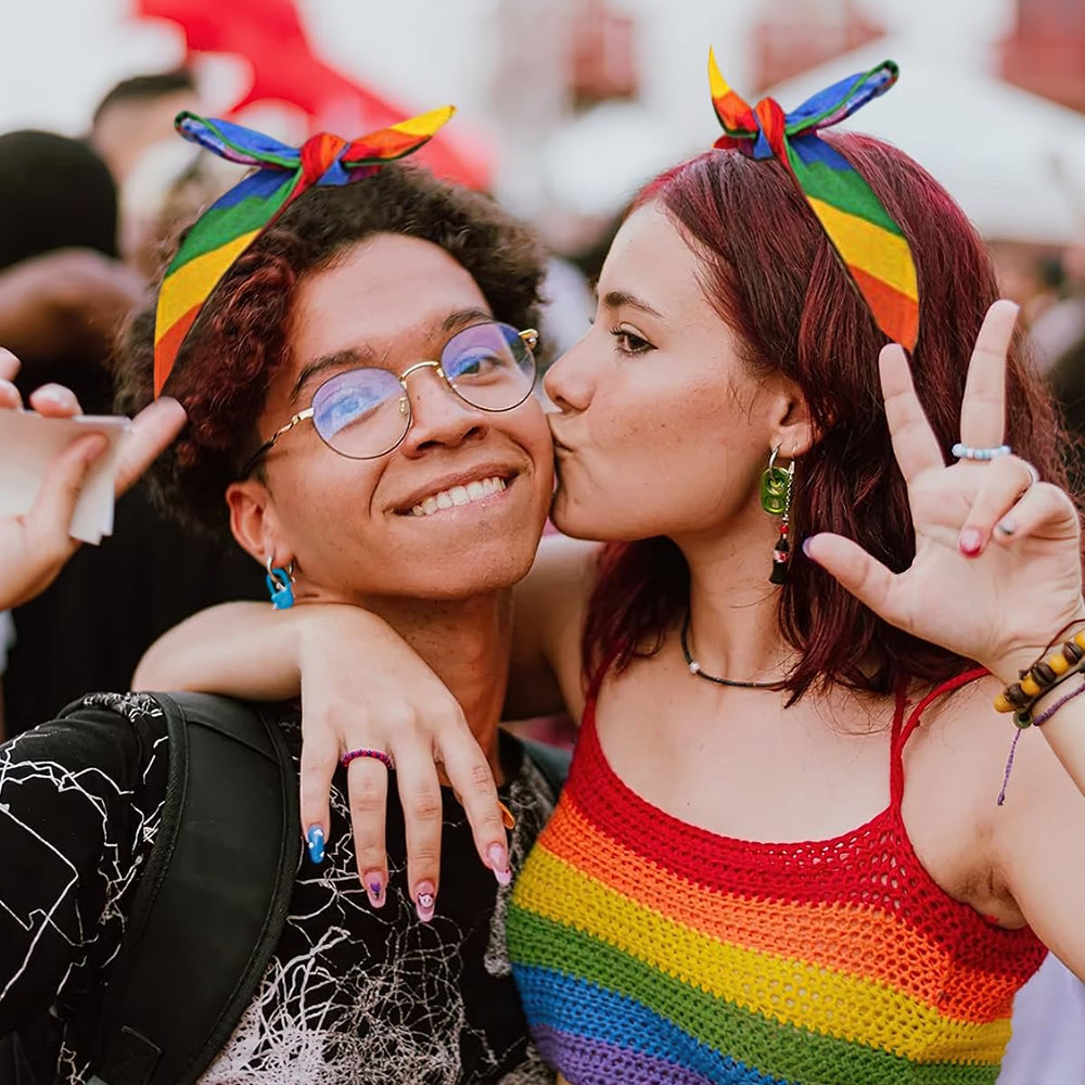 AUOCATTAIL worn at festival showing vibrant support and visibility benefit