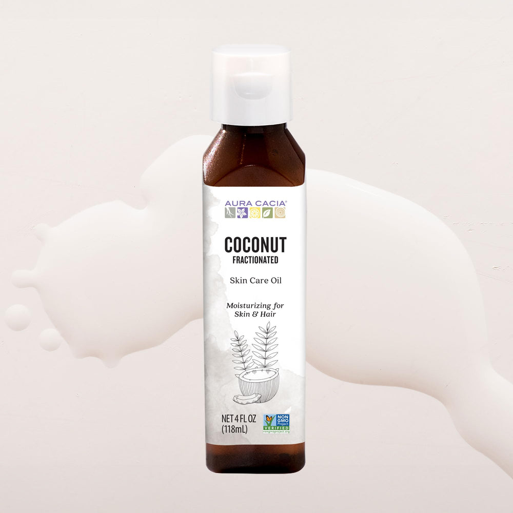 Aura Cacia used on hair ends for smoother shine and reduced frizz