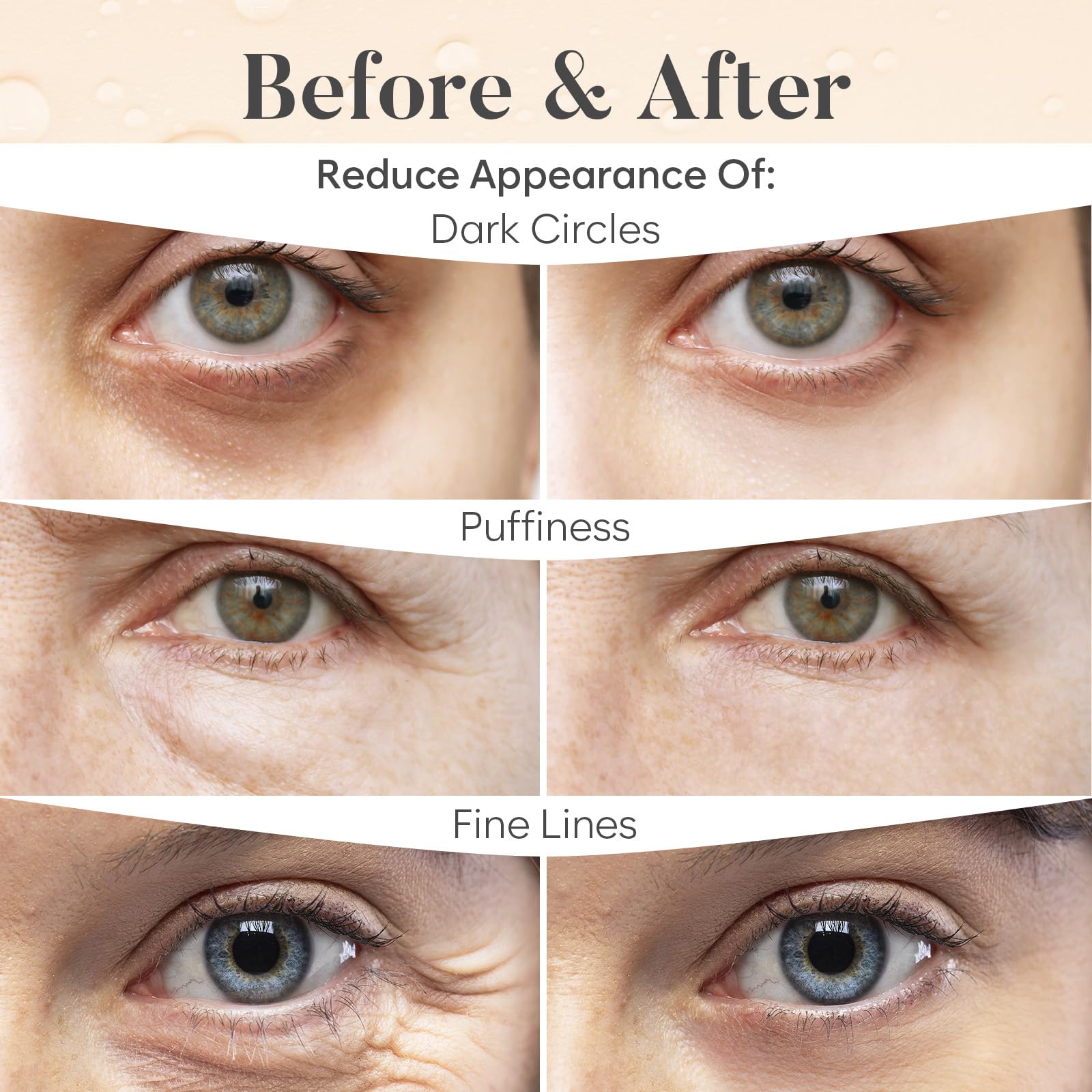 AURAE Hyaluronic pair applied on skin demonstrating instant hydration