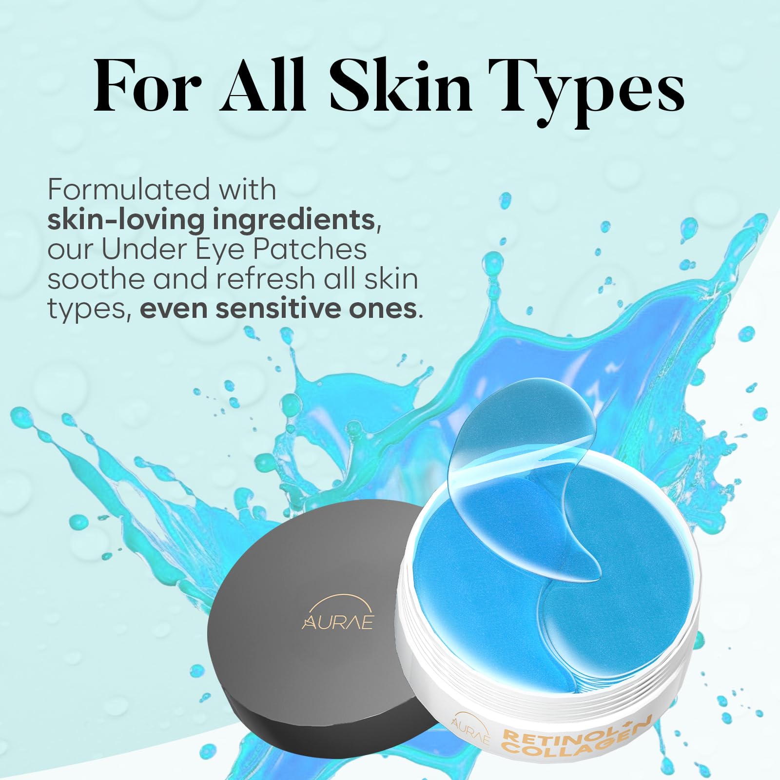 AURAE product packaging styled as gift set for self-care and gifting