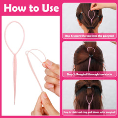 auroray rubber band cutter demonstrating safe removal and less hair tugging